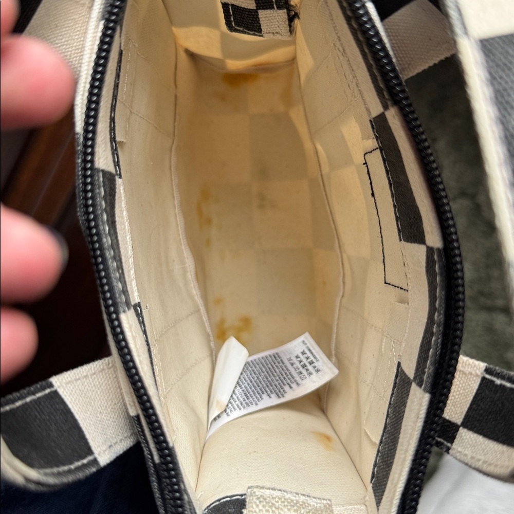 Vans Lil Pergs Checkered Tote Bag - Picture 8 of 13